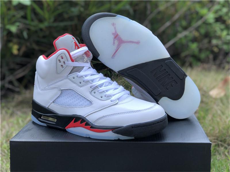 PK GOD Air Jordan 5 Fire Red retail materails ready to ship